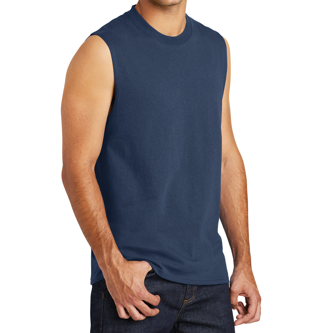 Mafoose Male Cotton Sleeveless Tee Men Athletic Shirts & Tops