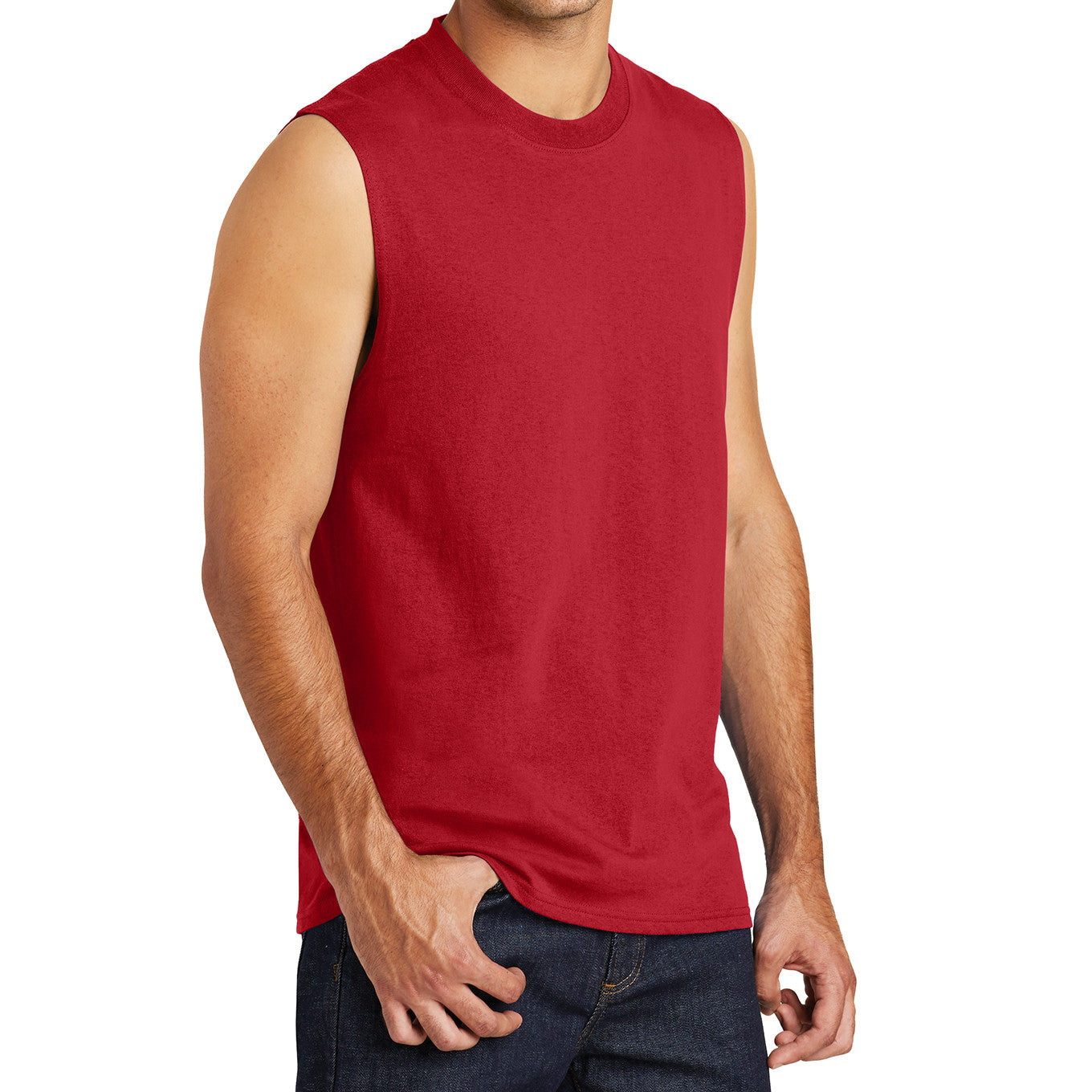 Mafoose Male Cotton Sleeveless Tee Men Athletic Shirts & Tops