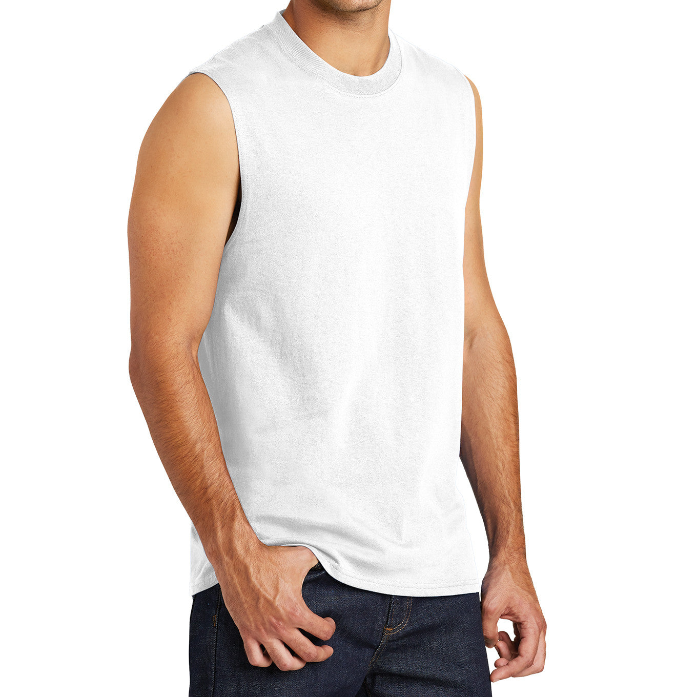 Mafoose Male Cotton Sleeveless Tee Men Athletic Shirts & Tops
