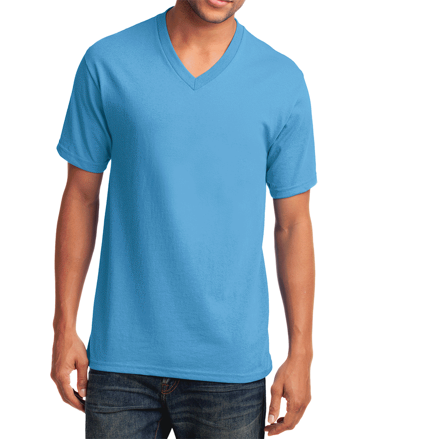 Men's Core Cotton V-Neck Tee