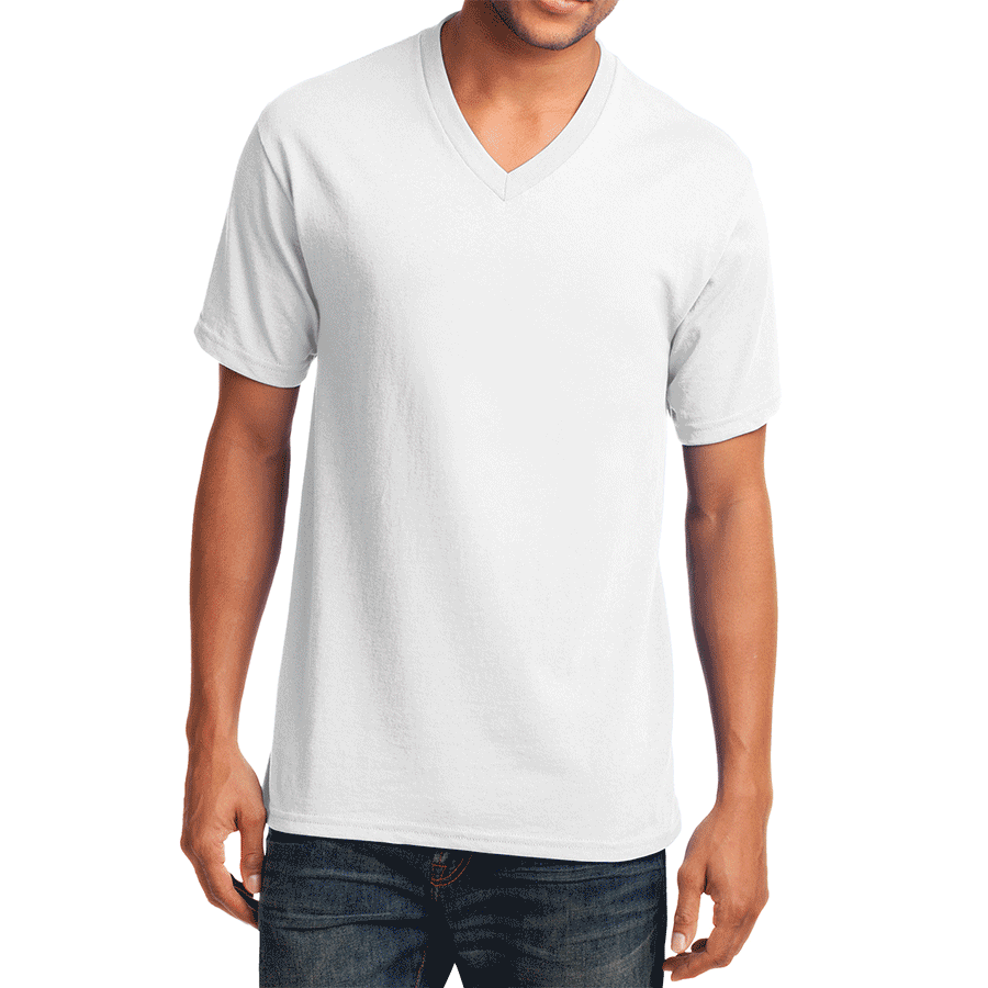 Men's Core Cotton V-Neck Tee