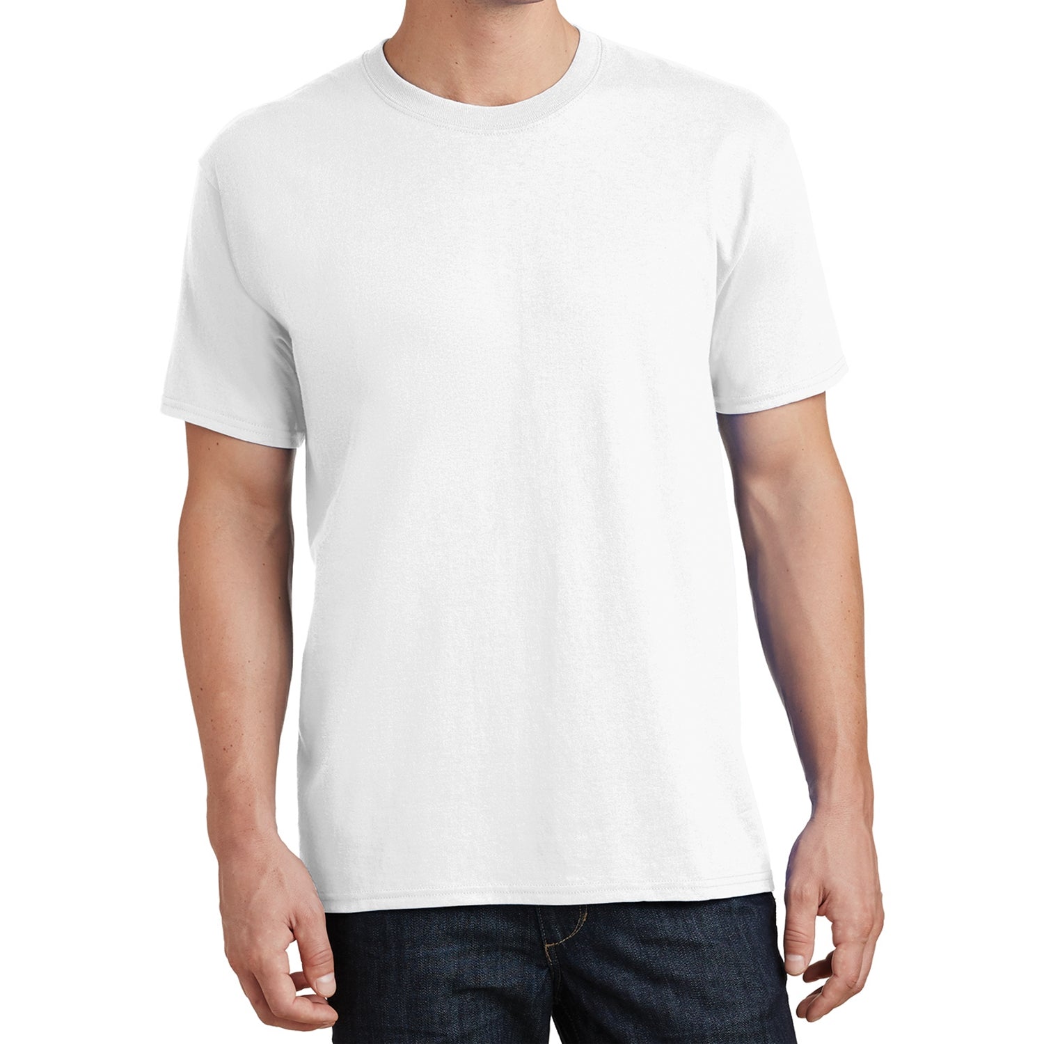Core Cotton Tee - White