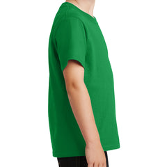 Youth Core Cotton Tee - Clover Green