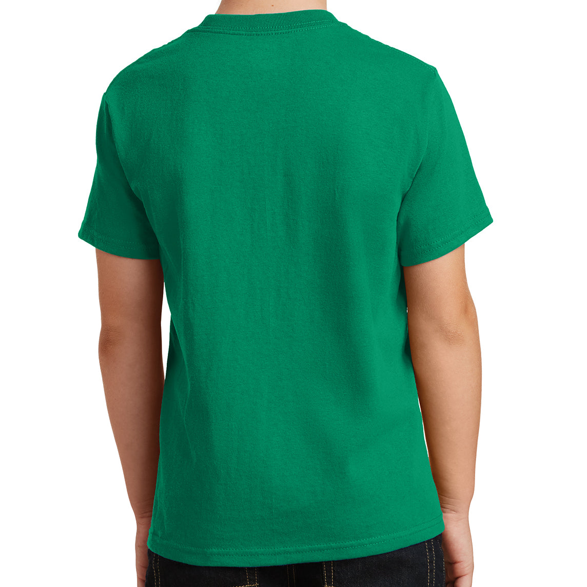 Youth Core Cotton Tee - Kelly