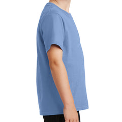 Youth Core Cotton Tee - Light Blue