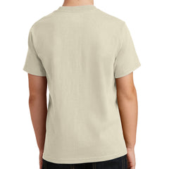 Youth Core Cotton Tee - Natural