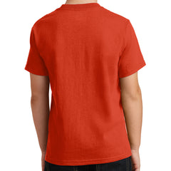 Youth Core Cotton Tee - Orange