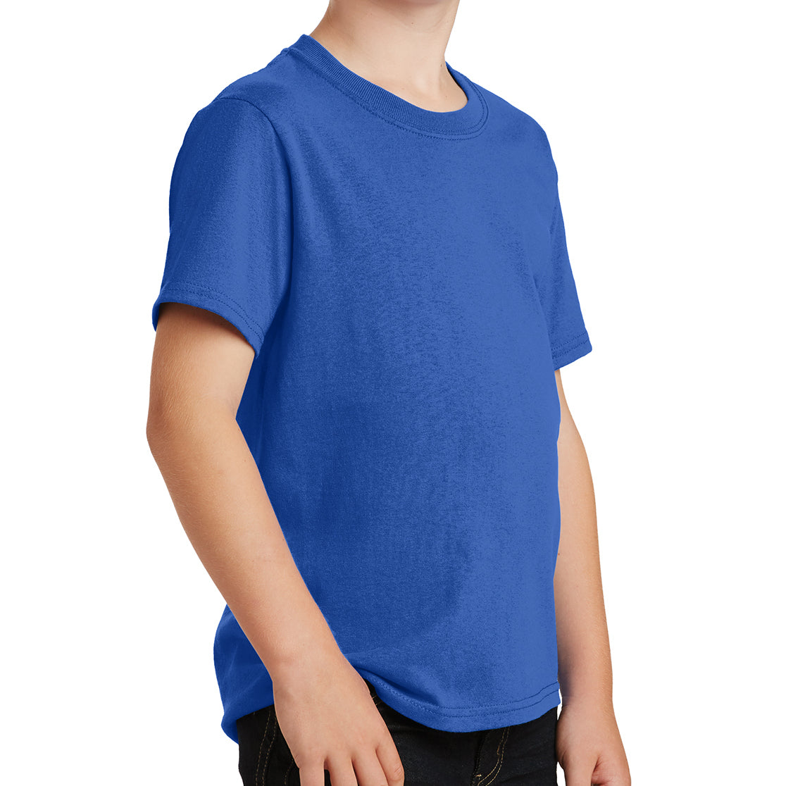 Youth Core Cotton Tee - Royal