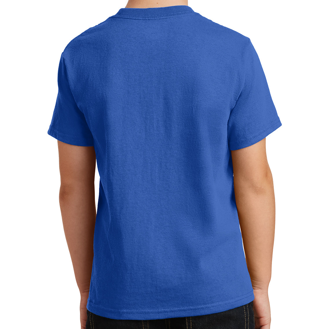 Youth Core Cotton Tee - Royal