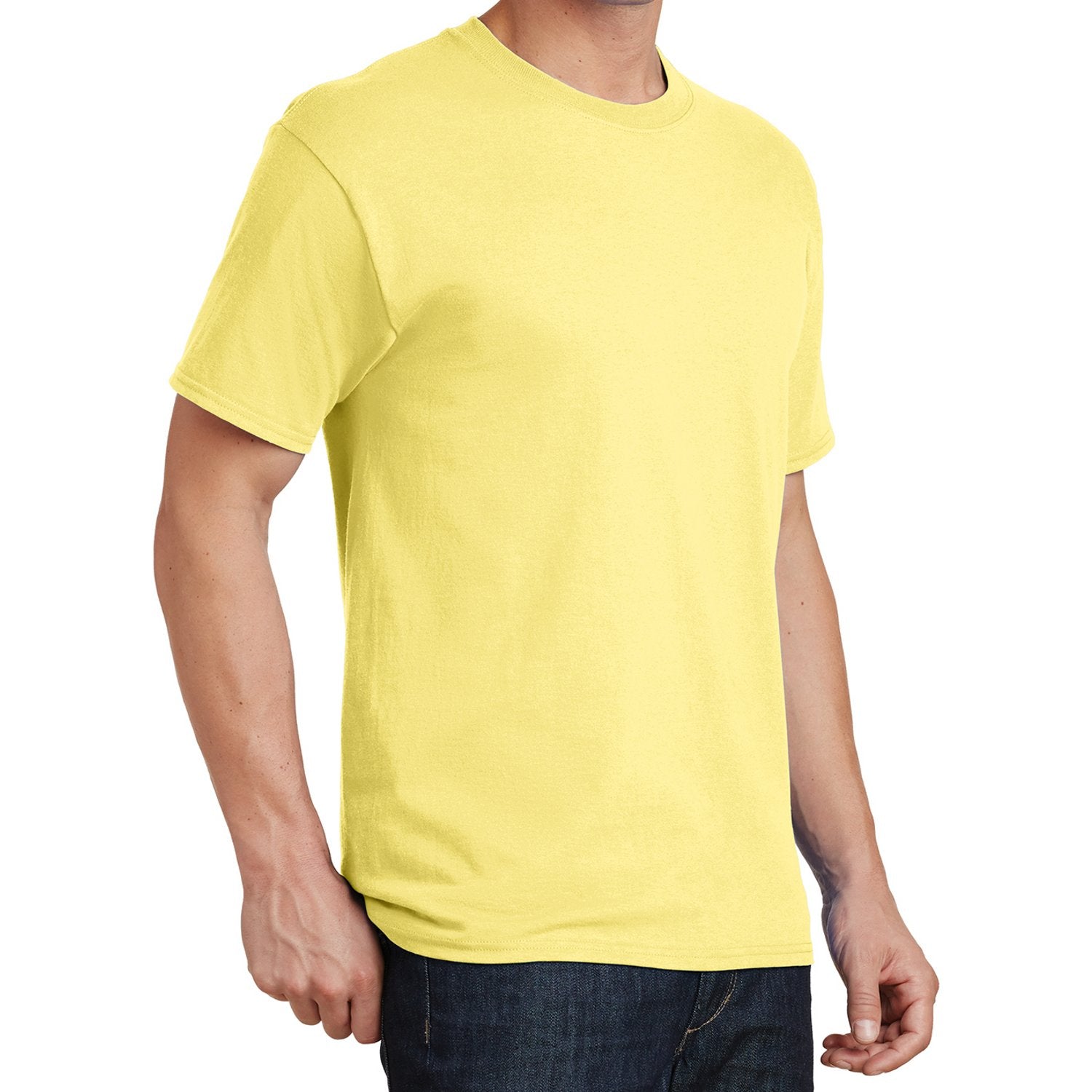 Core Cotton Tee - Yellow