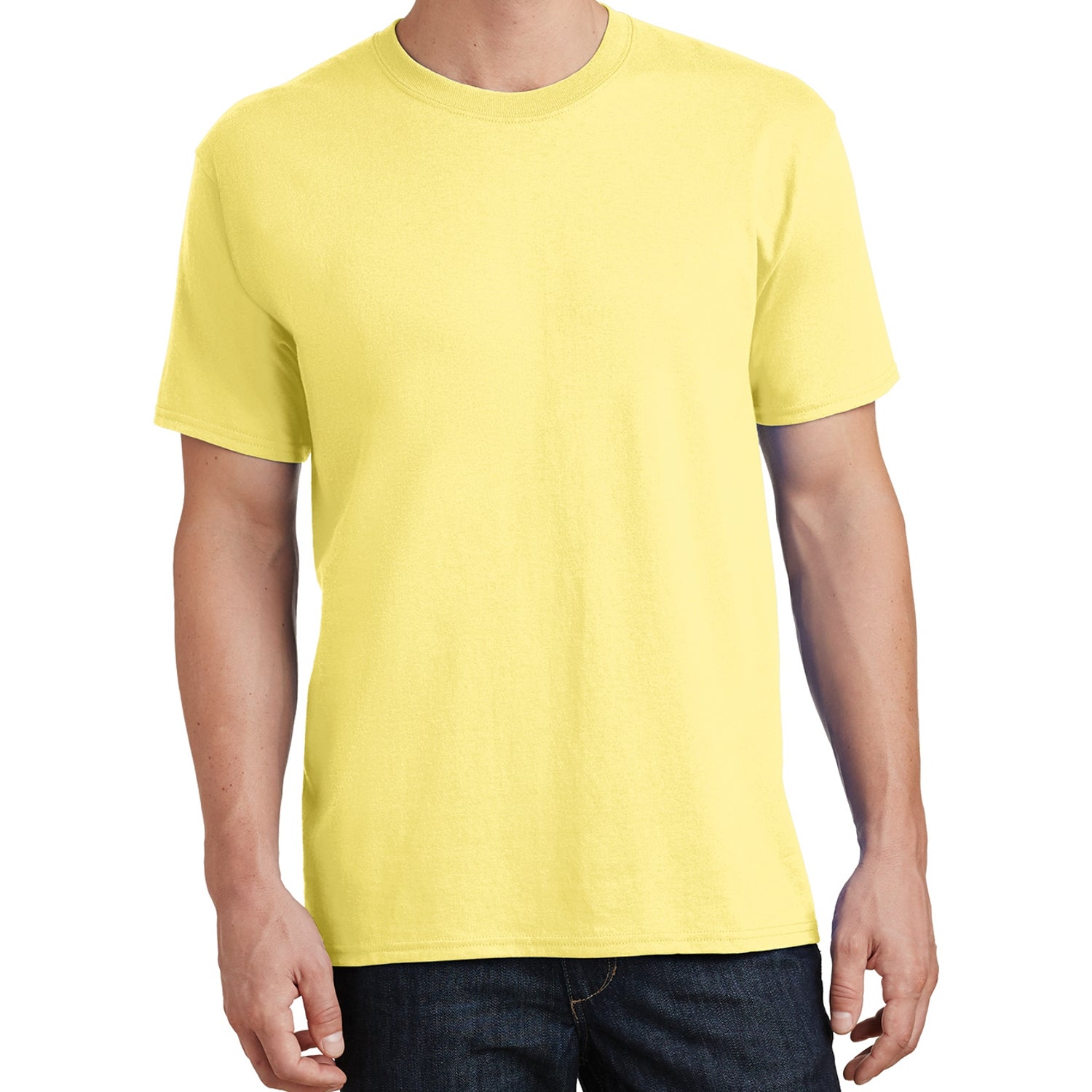 Core Cotton Tee - Yellow