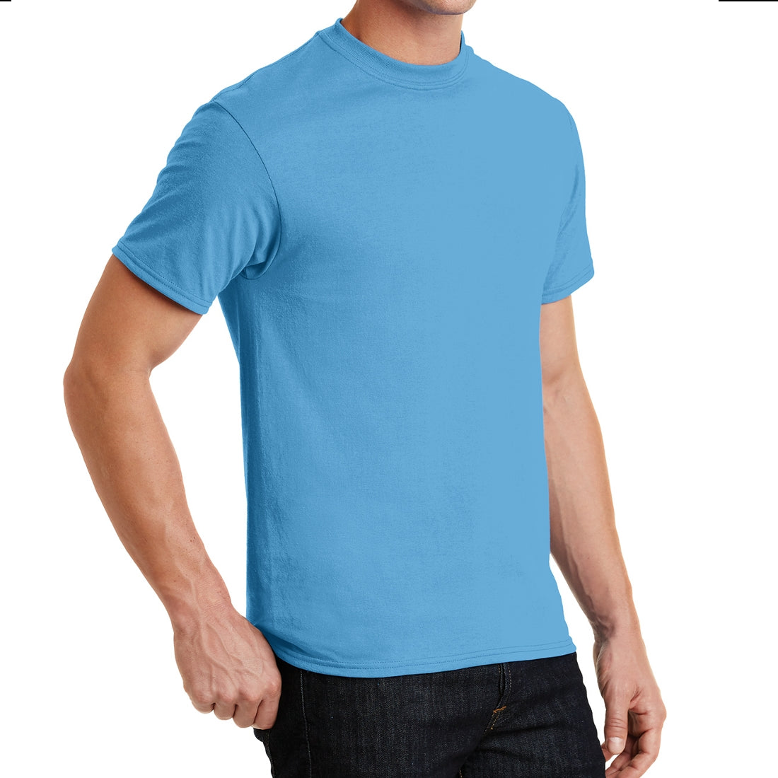Core Blend Tee - Aquatic Blue