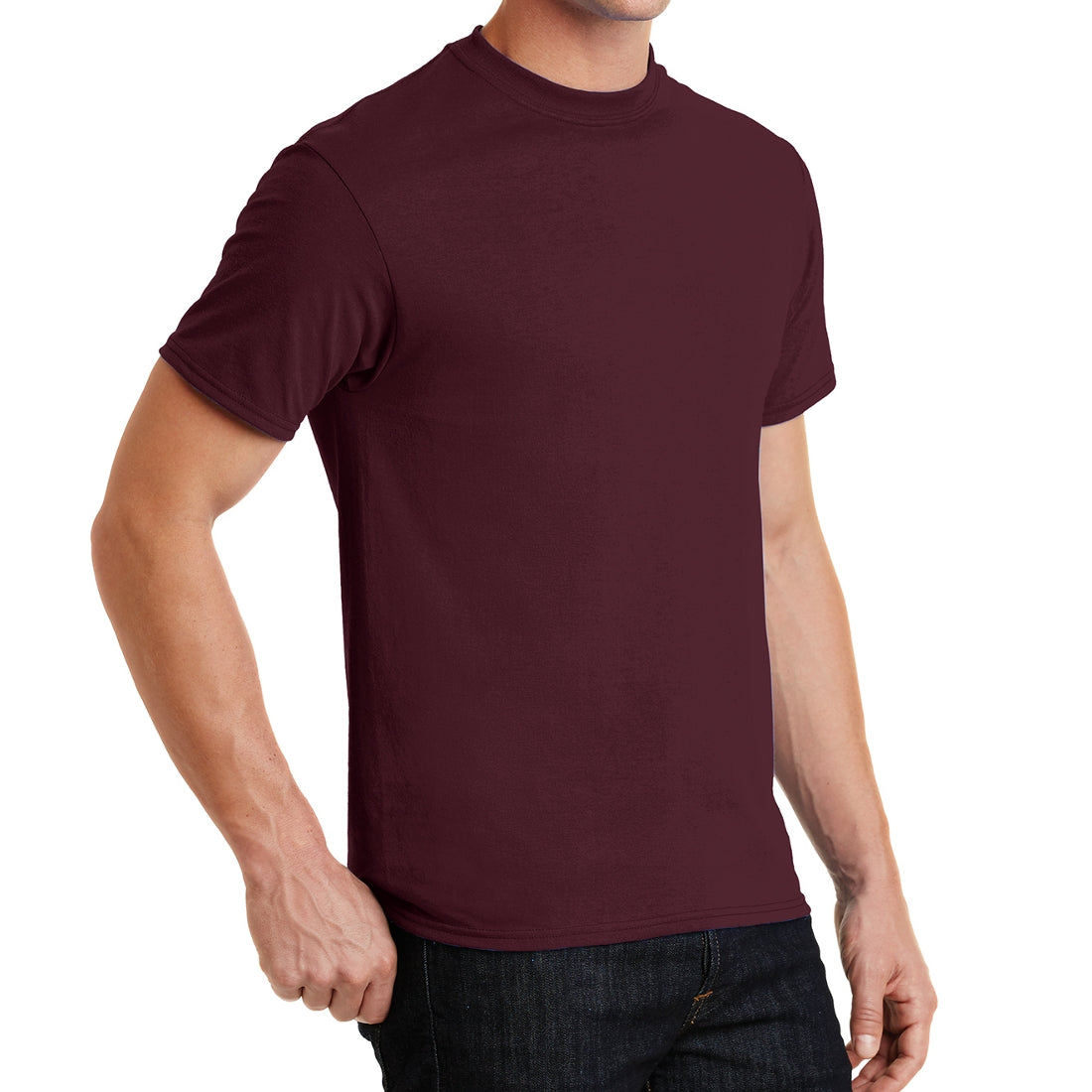 Core Blend Tee - Athletic Maroon