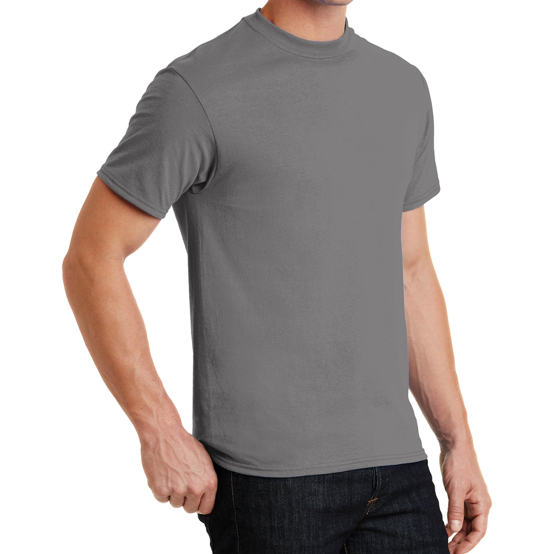Core Blend Tee - Medium Grey