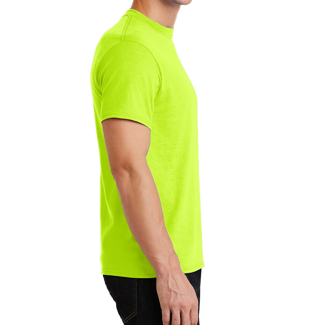 Core Blend Tee - Safety Green