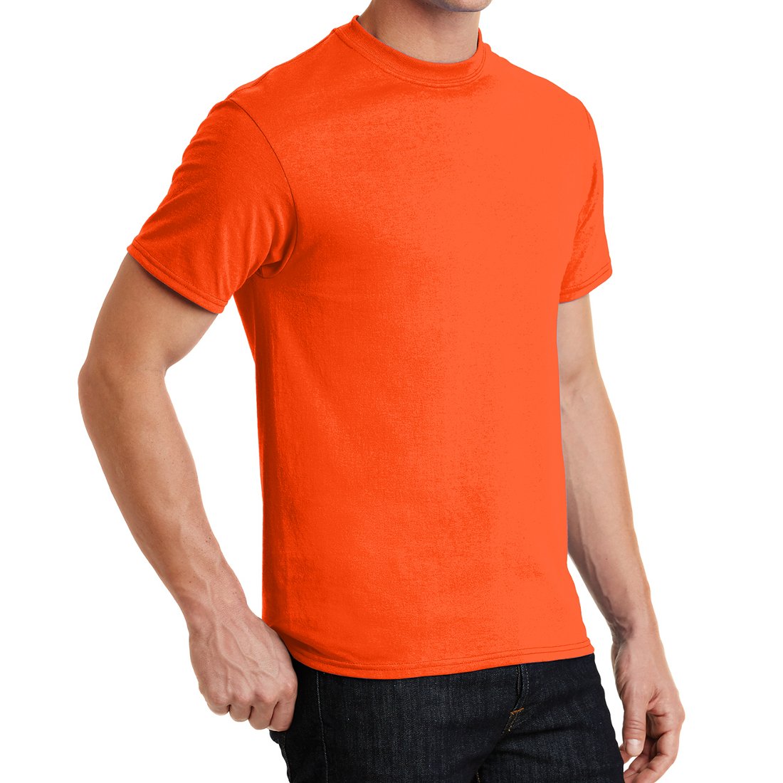 Core Blend Tee - Safety Orange