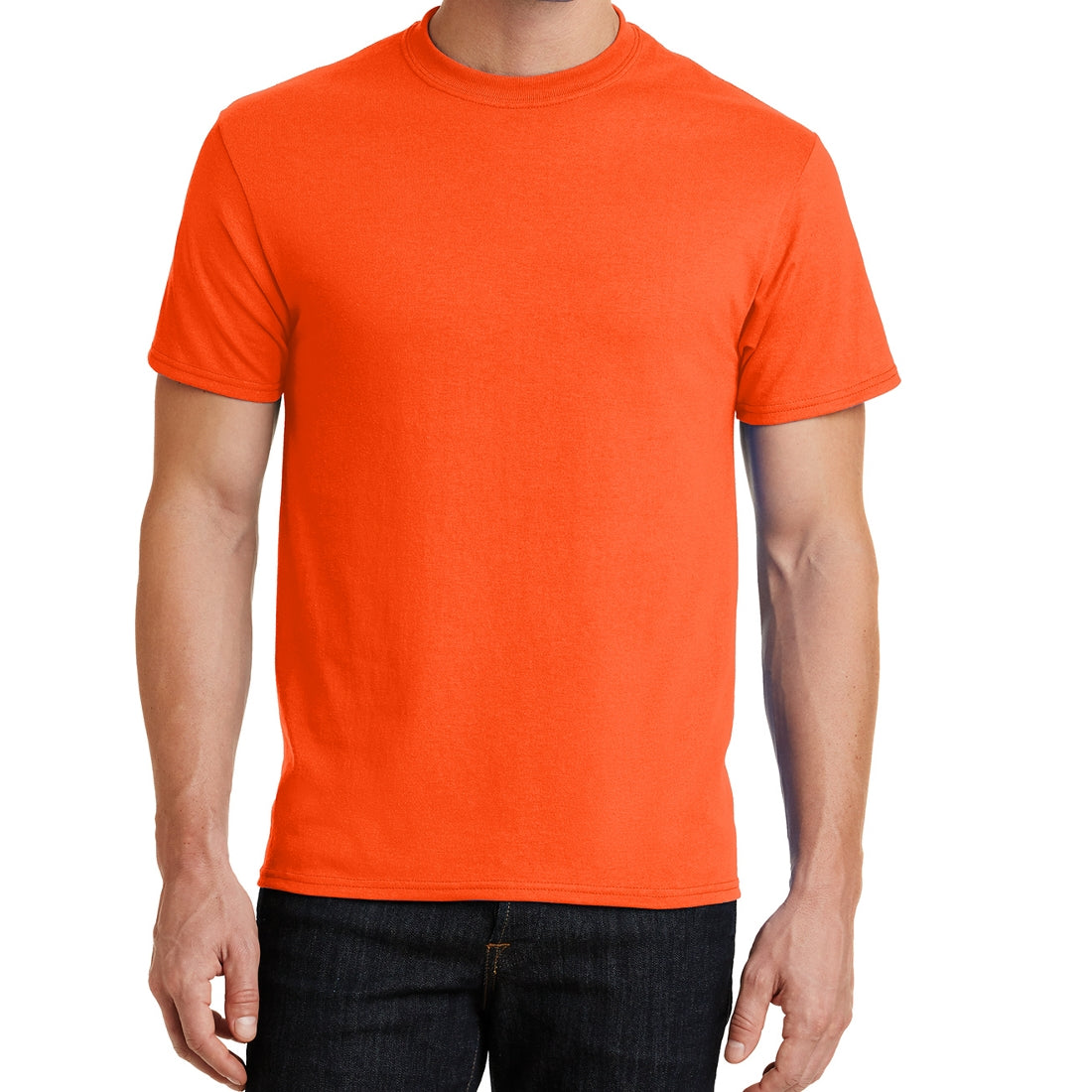 Core Blend Tee - Safety Orange