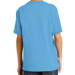 Youth Core Blend Tee - Aquatic Blue