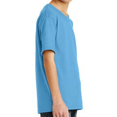 Youth Core Blend Tee - Aquatic Blue