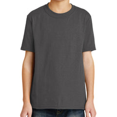 Youth Core Blend Tee - Charcoal