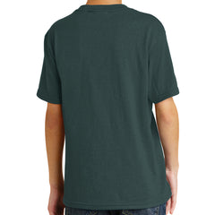 Youth Core Blend Tee - Dark Green