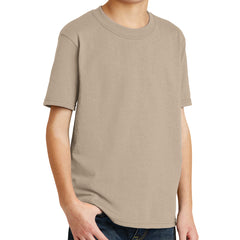 Youth Core Blend Tee - Desert Sand