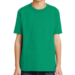 Youth Core Blend Tee - Kelly