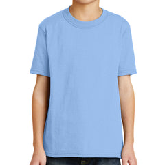 Youth Core Blend Tee - Light Blue