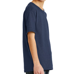 Youth Core Blend Tee - Navy