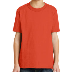 Youth Core Blend Tee - Orange