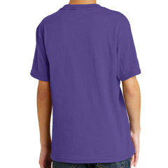 Youth Core Blend Tee -Purple