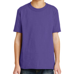Youth Core Blend Tee -Purple