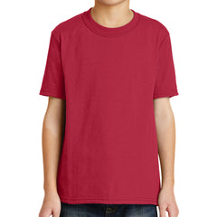 Youth Core Blend Tee -Red