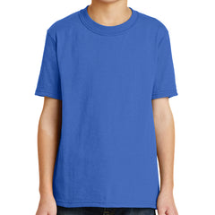 Youth Core Blend Tee - Royal