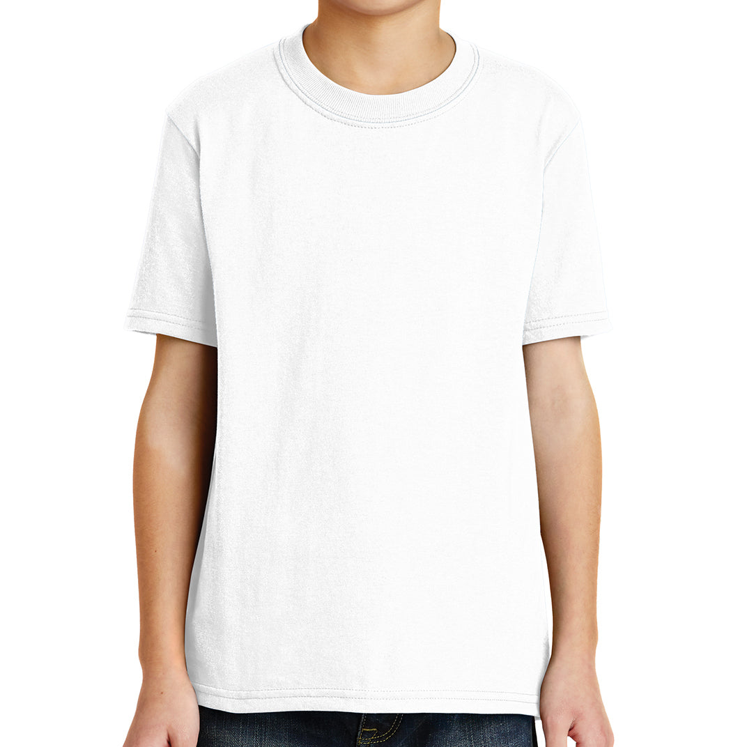 Youth Core Blend Tee - White