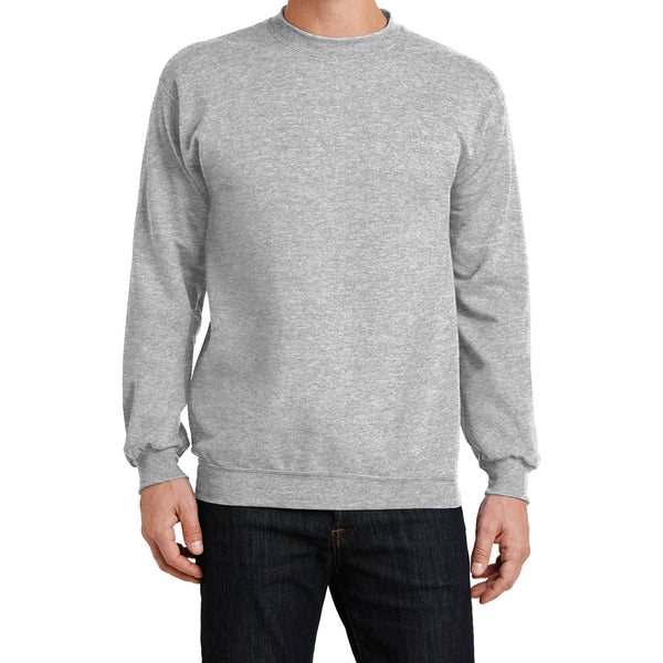 Men's Core Fleece Classic Crewneck Sweatshirt Color Ash – Mafoose.com