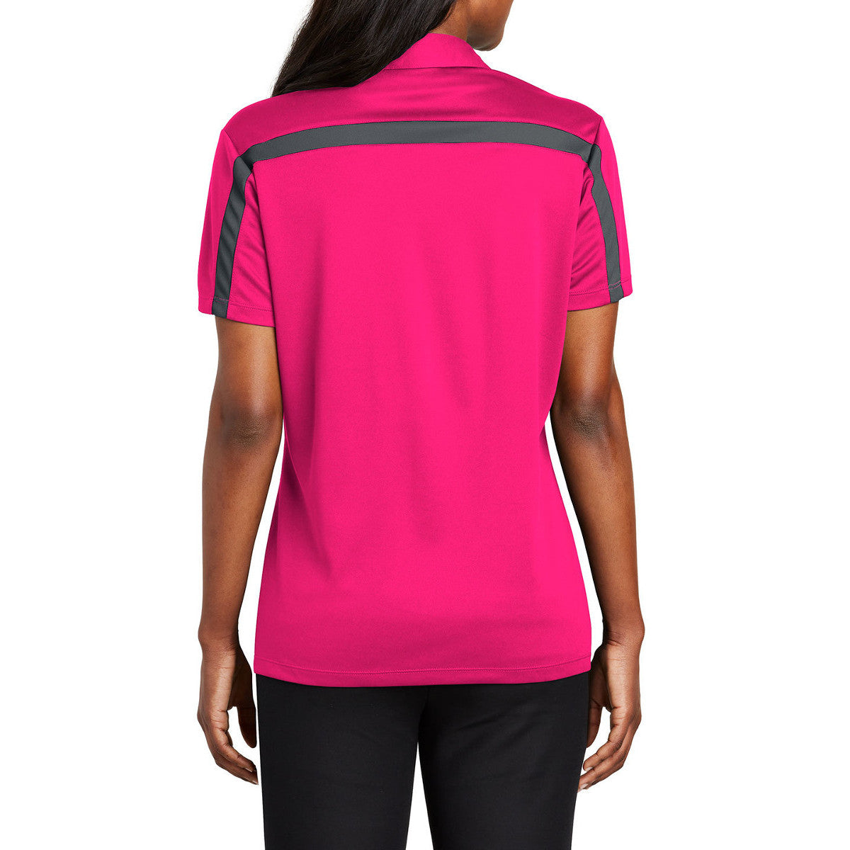Women's Silk Touch Performance Colorblock Stripe Polo
