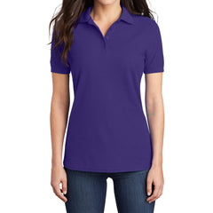 Women's Classic Short Sleeve Core Blend Pique Polo T-shirt