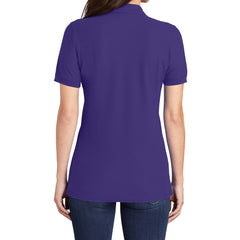 Women's Classic Short Sleeve Core Blend Pique Polo T-shirt