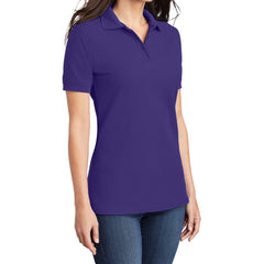 Women's Classic Short Sleeve Core Blend Pique Polo T-shirt