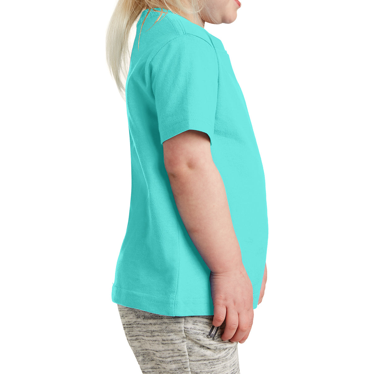 Toddler Fine Jersey Tee - Caribbean