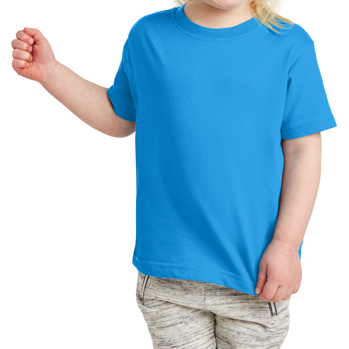 Toddler Fine Jersey Tee - Cobalt