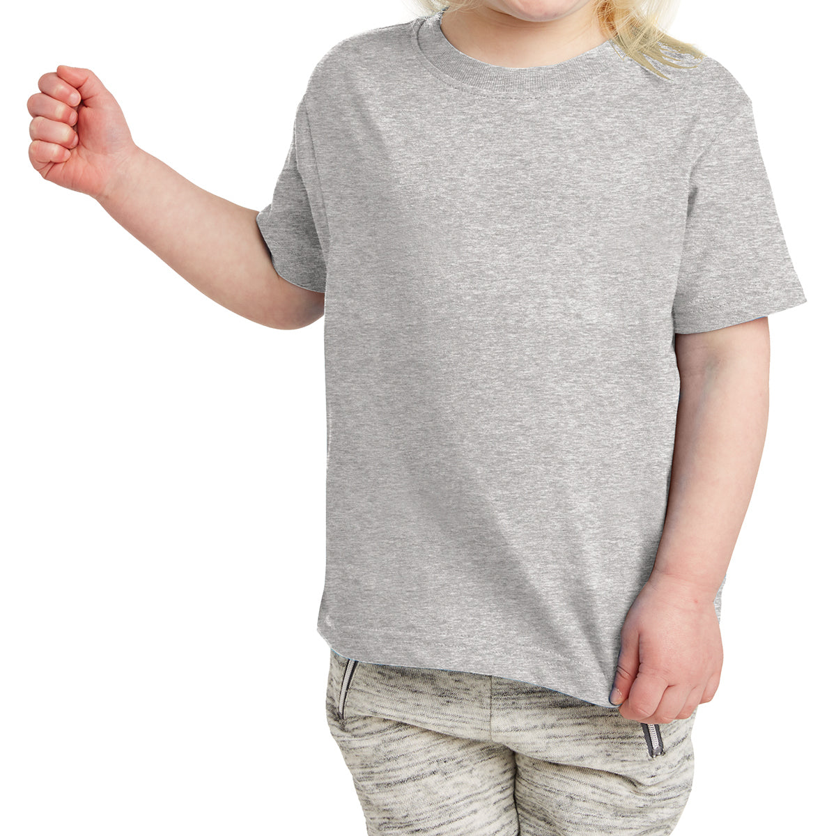 Toddler Fine Jersey Tee - Heather