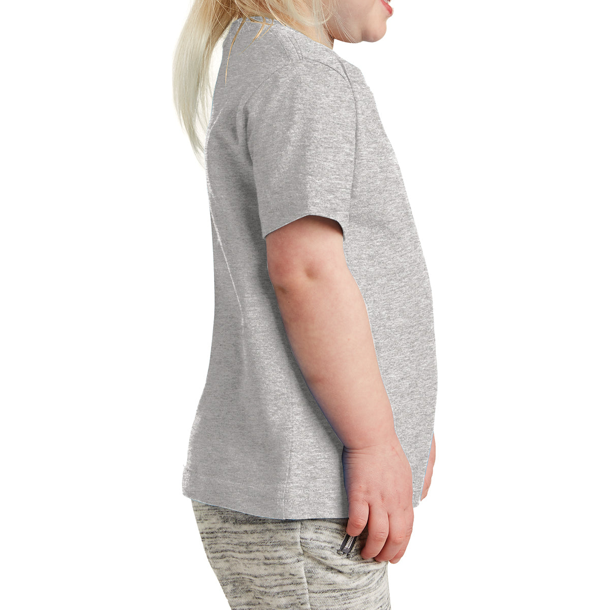 Toddler Fine Jersey Tee - Heather