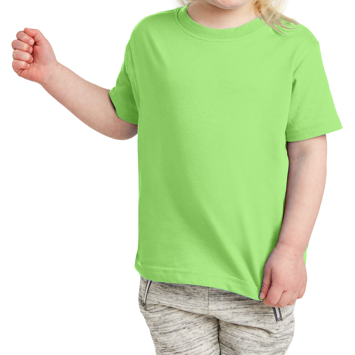 Toddler Fine Jersey Tee - Key Lime