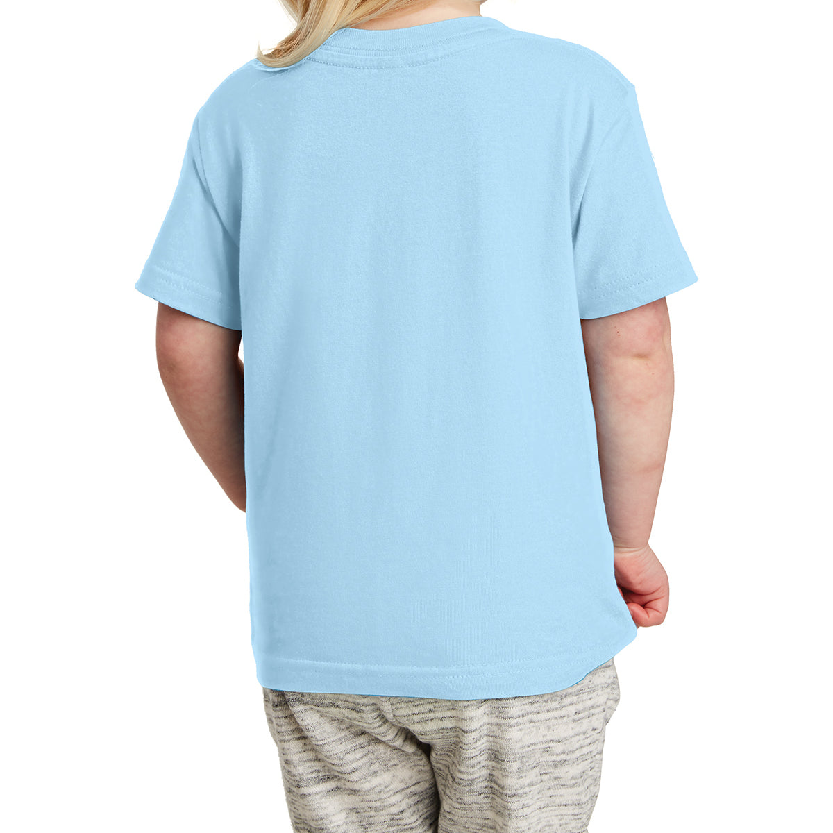 Toddler Fine Jersey Tee - Light Blue