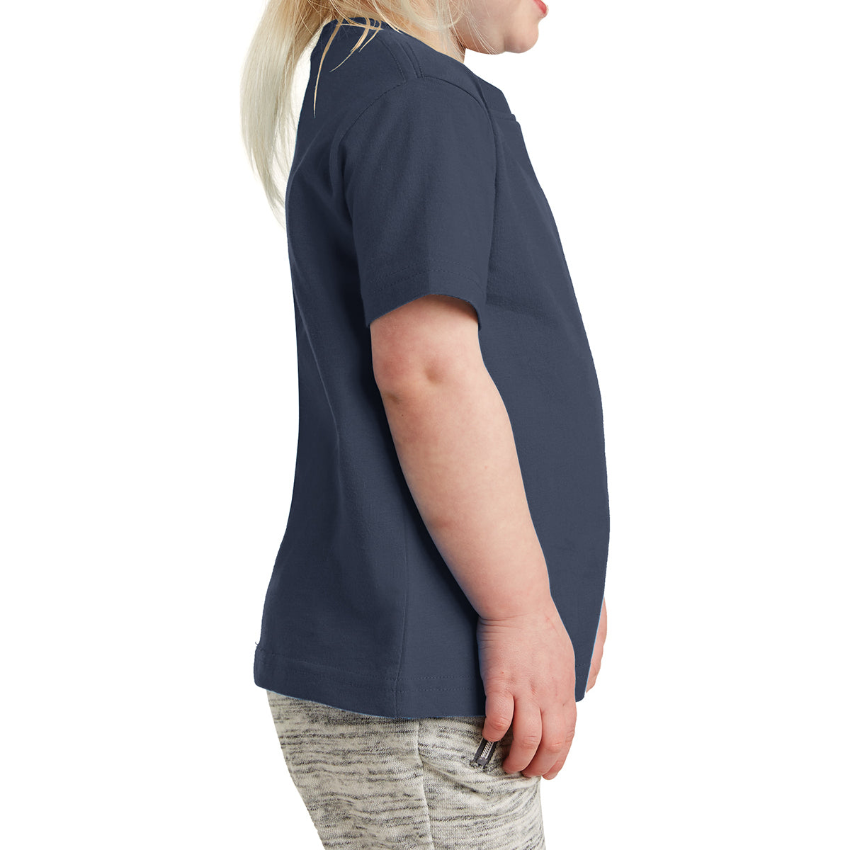 Toddler Fine Jersey Tee - Navy