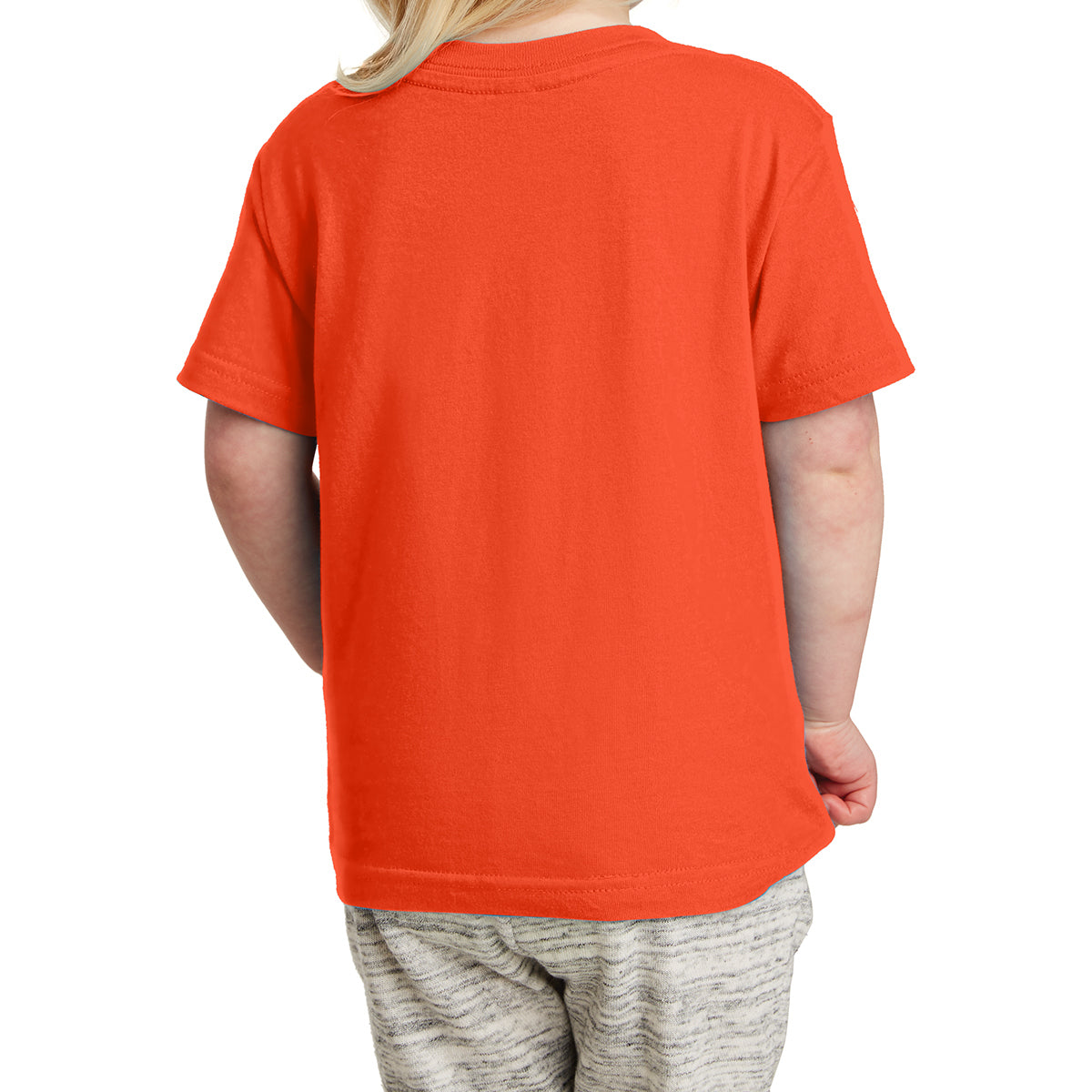 Toddler Fine Jersey Tee - Orange