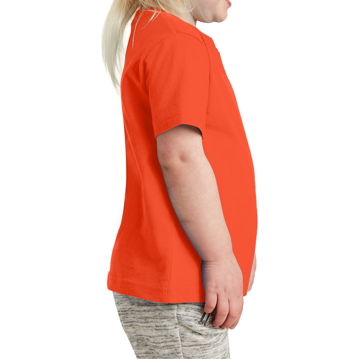 Toddler Fine Jersey Tee - Orange