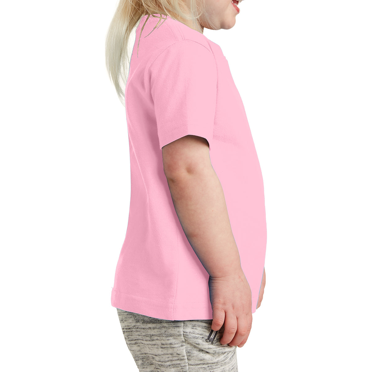 Toddler Fine Jersey Tee - Pink
